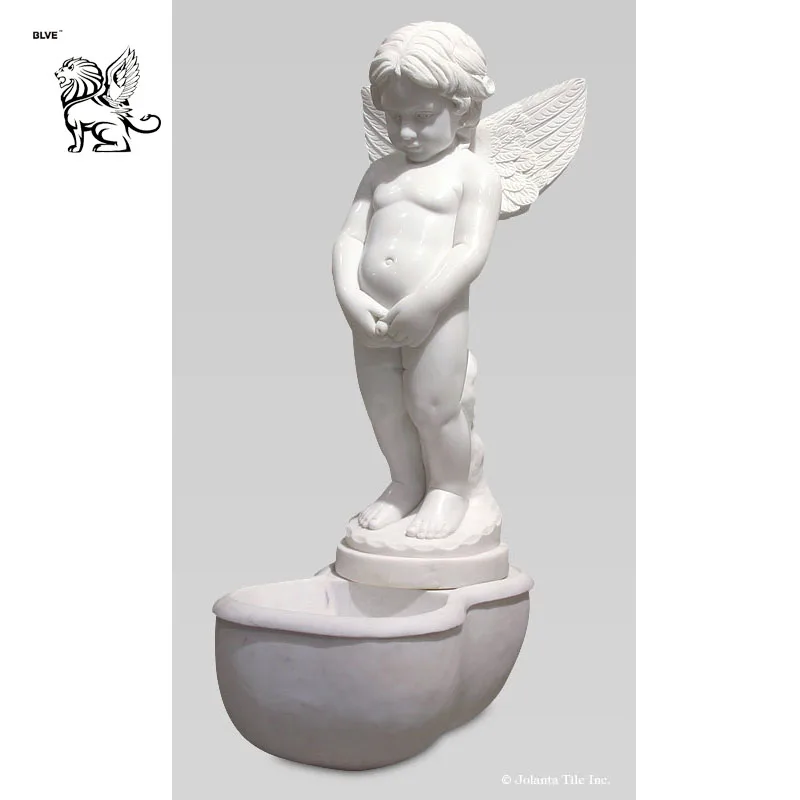 Europe Style Outdoor Angle Life Size Boy Peeing Statue Fountain For
