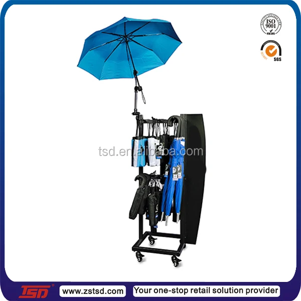 Tsdm1156 Pop Custom Umbrella Display Stand,Large Mobile Umbrella
