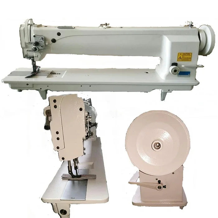 New arrival white multi function long arm industrial sewing machine