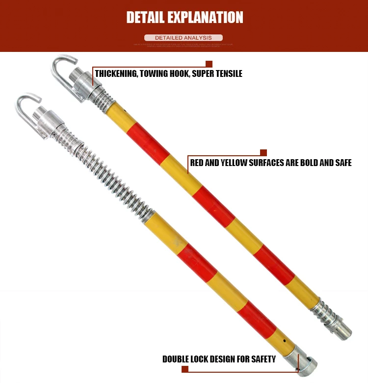 Capacity Vehicle Steel Tow Pole Car Tow Bar Buy Tow Bar Product on
