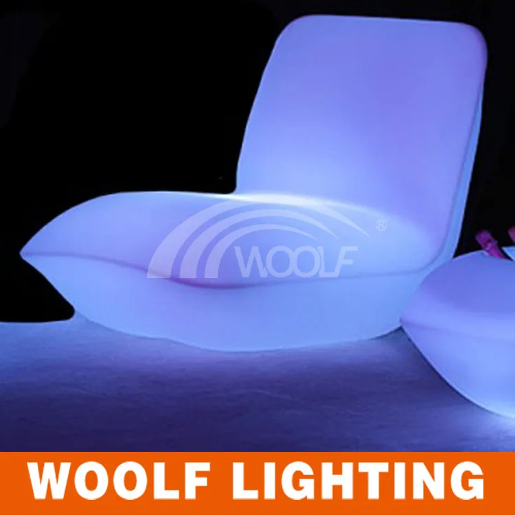 new style comfortable led light lanai sofa design