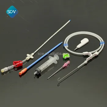 Wholesale Hemodialysis Single/double/triple Lumen Catheterization Kit ...