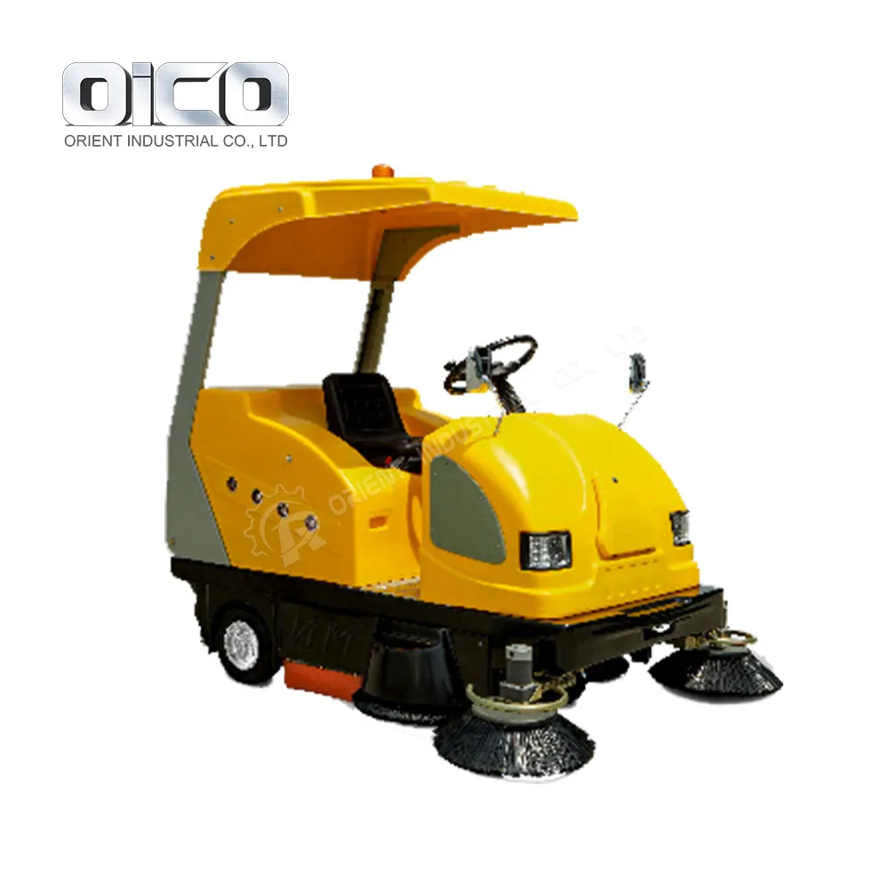 Warehouse Vacuum Sweeper Truck Leaf Cleaners Drive On Floor Warehouse Vacuum Sweeper Truck Leaf