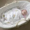 Hot sell nature fiber baby muslin cotton blanket soft and absorbent 100% organic cotton muslin baby towel