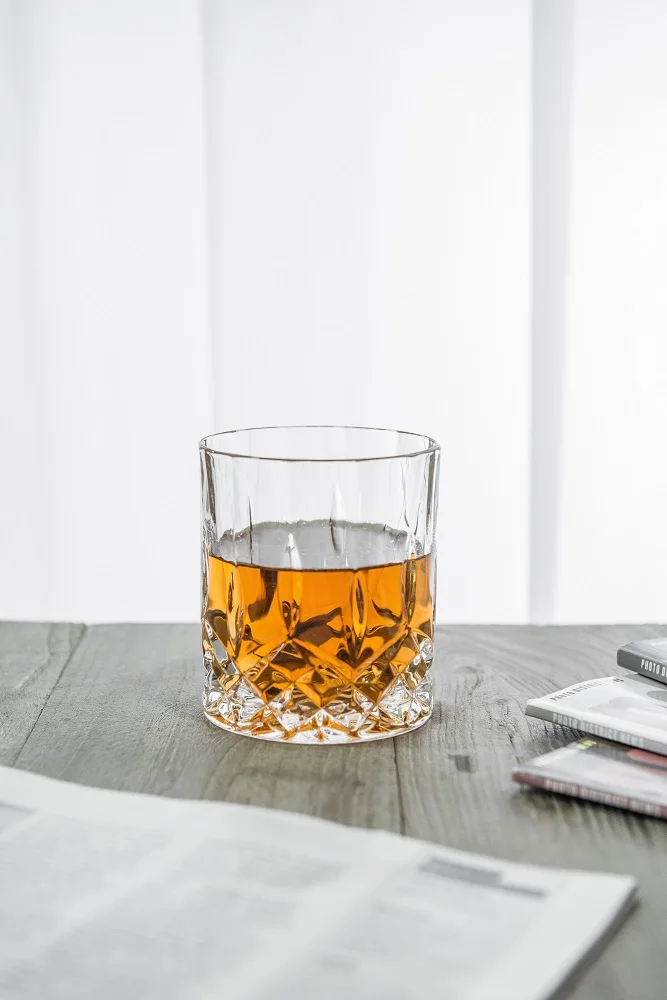 crystal whisky glass