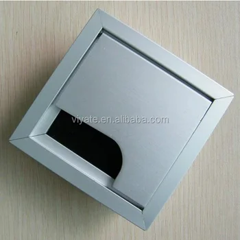 High Quality Rectangular Cable Computer Desk Hole Cover Matt