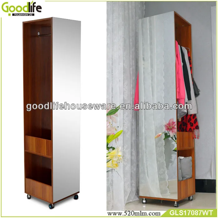 Easy Move Corner Wardrobe With Full Length Mirror And Wheels Buy