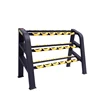 fitness equipment Three layers of dumbbell rack dumbbell workbench storage rack