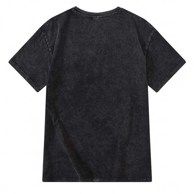 2019 New Fashion High Quality Wholesale Custom Acid Wash T Shirts,100% ...