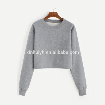 ladies grey sweatshirt