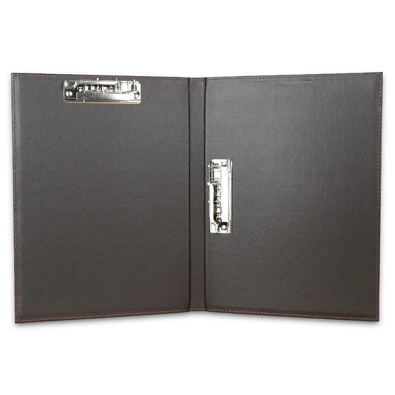 Faux Leather A4 Lever Arch File Cover Clipboard Paper Documents Storage