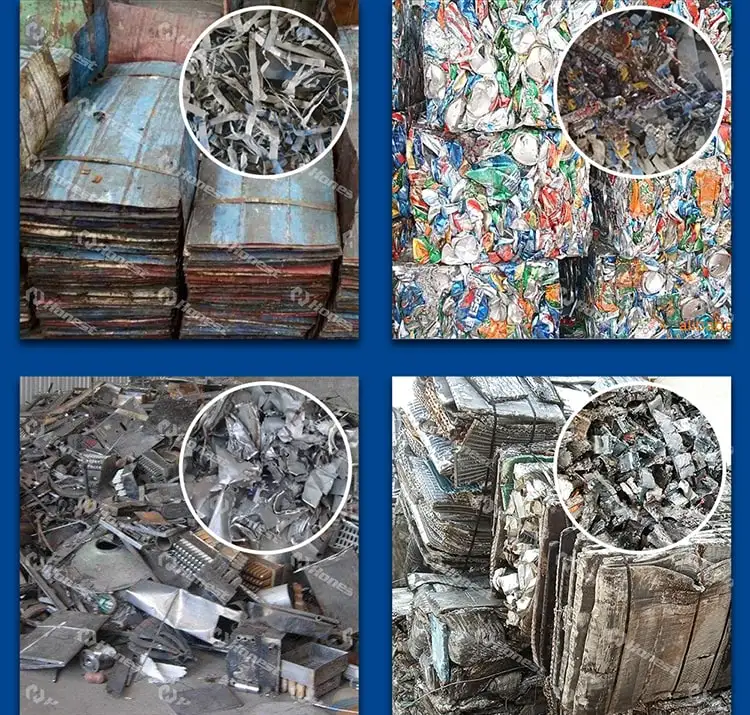Waste Recycling Machine Scrap Metal Shredder