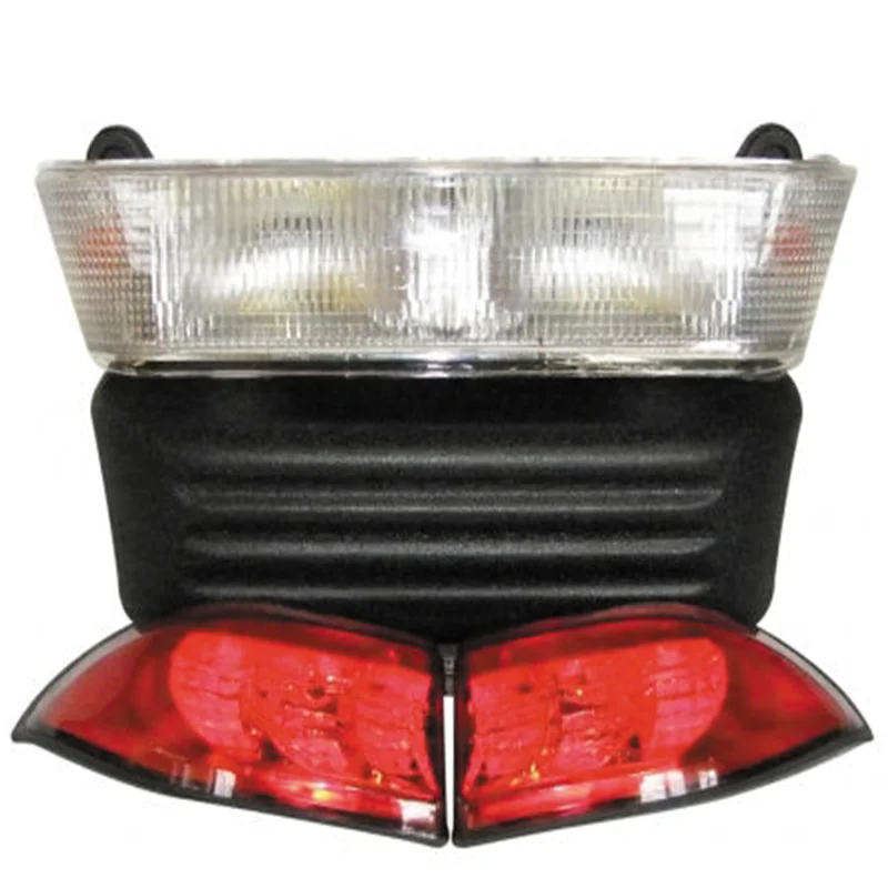 Club Car Golf Cart Deluxe Headlight Tail & Light Kit Gas 2004 Up