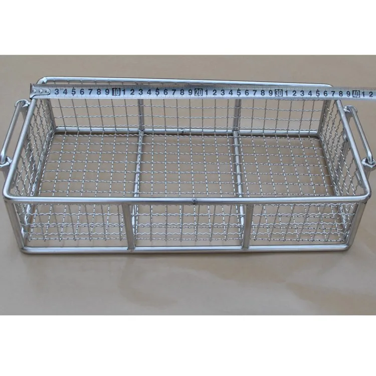 304 Stainless Steel Kitchen Cooking Wire Mesh Basket Buy Stainless