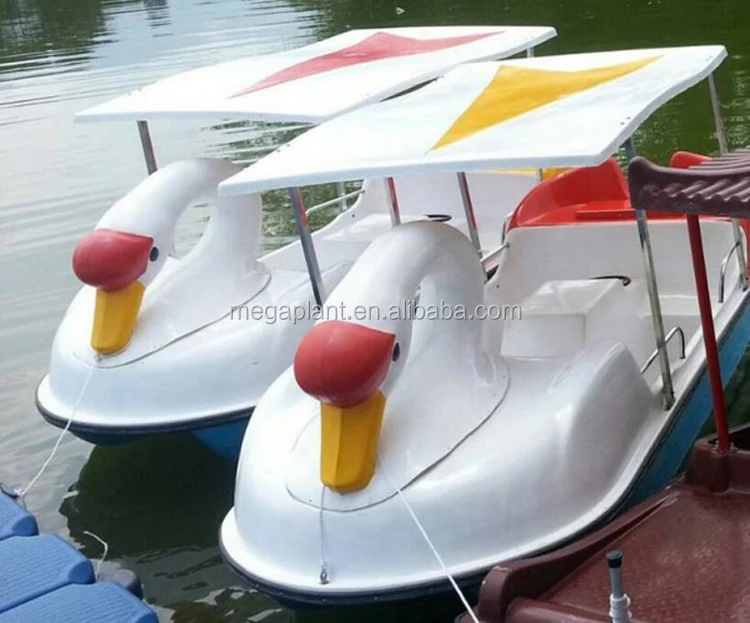 Water Lake Adult Fiberglass Pedalo Used Swan Pedal Boats For Sale Buy