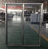 High quality frosted glass or tempered clear glass window blinds with strong aluminum windows for sale