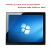 10 points capacitive touch screen 15 inch all in one panel pc ip66 front panel