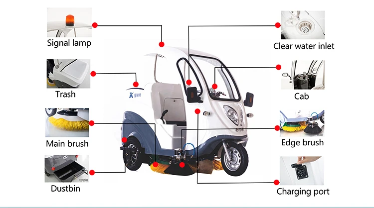 Street Sweeper Vehicle