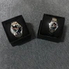 2019 sublimation blanks Metal Lover watch ,Couple Watch For valentines' Day gift t-shirt heat press machine printing