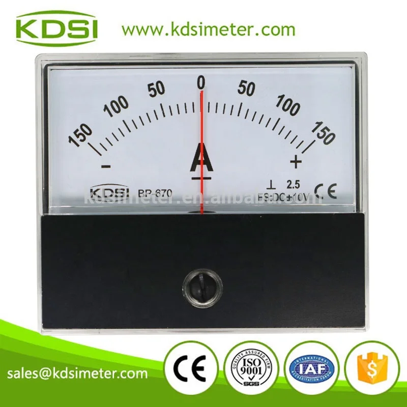 20 Years Manufacturing Experience Bp670 Dc+10v+150a Analog Panel Dc