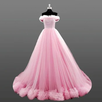 pink gown designs
