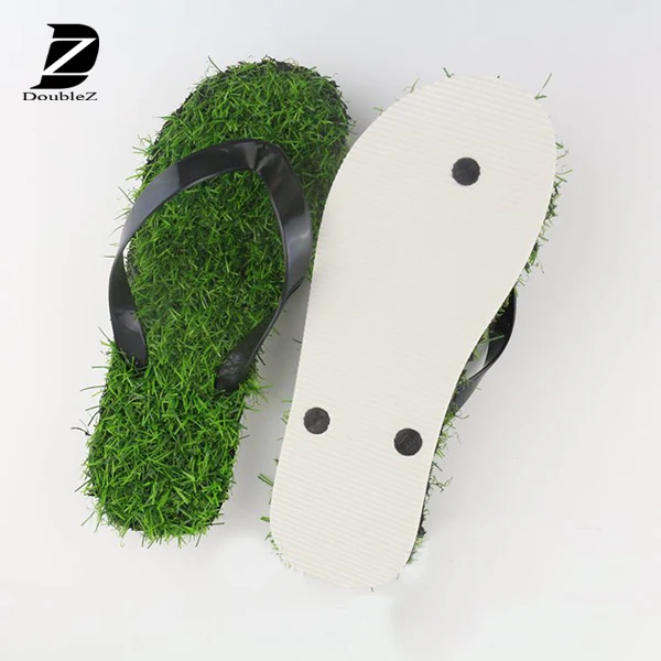 artificial grass slippers