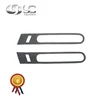 Trade Assurance Dry Carbon Fiber Exterior Trim Fit For 2008-2014 R35 GTR CBA DBA Outer Door Handle Surround Trim