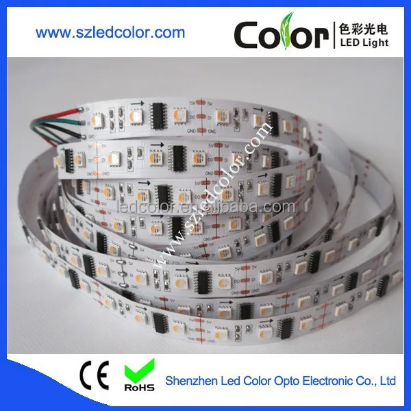 rgb ww/nw/w/cw addressable led strip ucs2912 digital