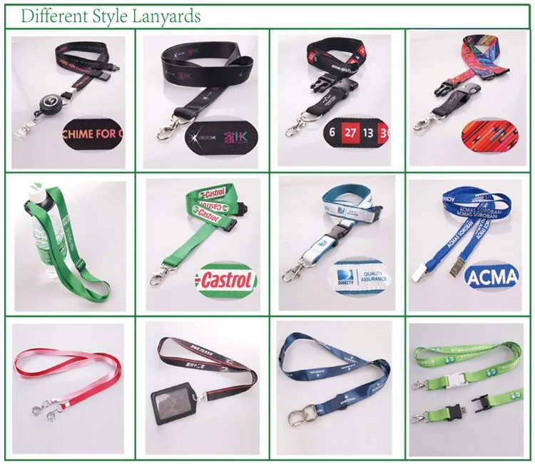 different style lanyard
