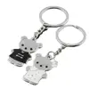 Couple of Cute Bears Key Chain Key Ring For Romantic Couples Gift Present Charm BD611