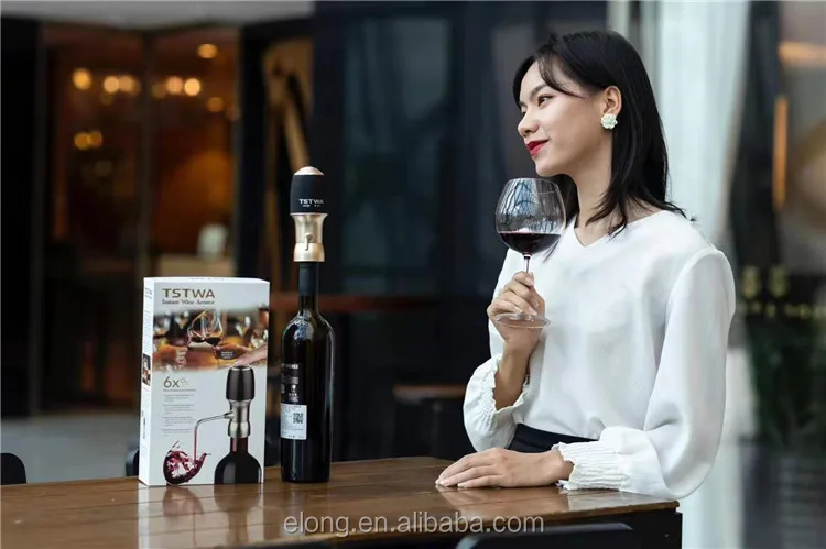 2019 New Product Aerator, Electric for Red & White Wine, Instant one-Button Wine Aerator With High Quality