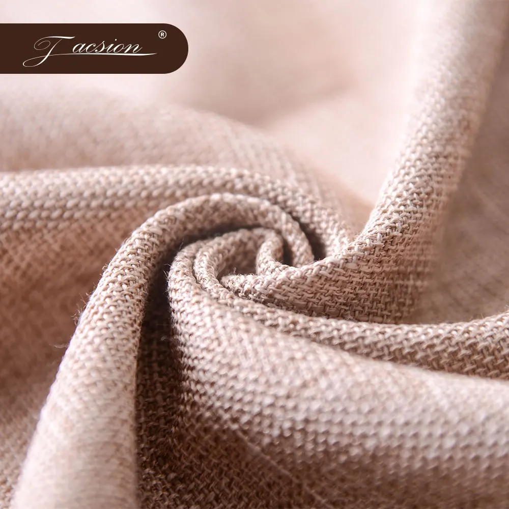 Manufacturer Polyester Poly Blend Linen Upholstery