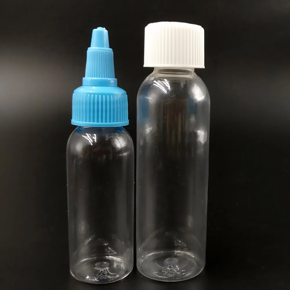 Free Sample 10ml Soft Squeeze Plastic Nozzle Bottle Long Thin Tip 20ml