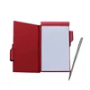 Promotional Mini 50 sheets Metal Notebook with pen