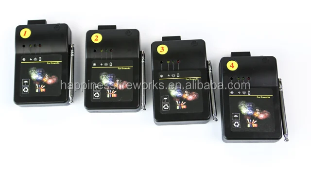 Happiness new arrival CE certificate 4 cues Wireless Remote Control Fireworks Firing System