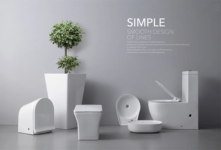 Chinese Sanitary Ware Bathroom Ceramic Tornado one piece Toilet