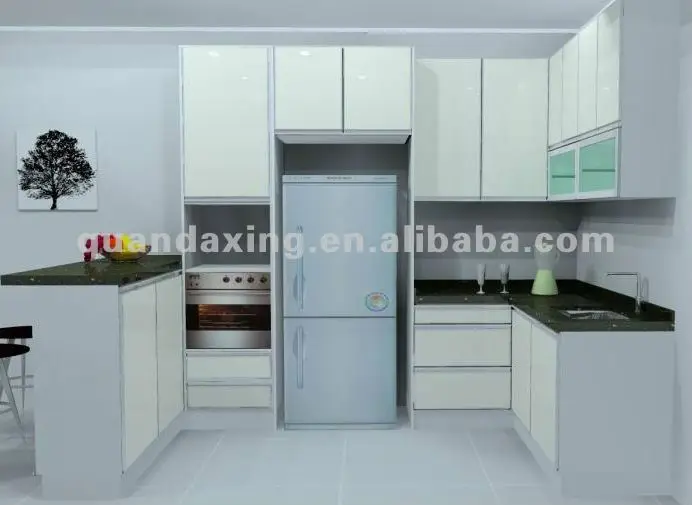 Melamina mueble cocina, diseño simple gabinetes de cocina barato ...