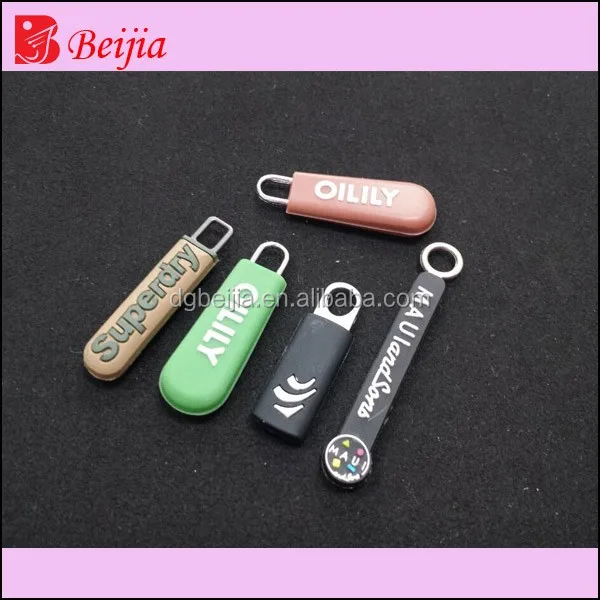 High Quality Wholesale Bulk Custom Rubber Zipper Pull For Sport