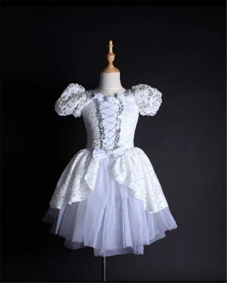 Oct1796 Best Selling Kids Lace Dance Tutu Dress Western Dance Costume