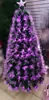 Customized artificial LED fiber optic PVC christmas trees