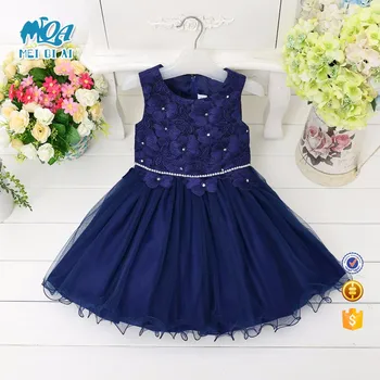 blue frock for kids