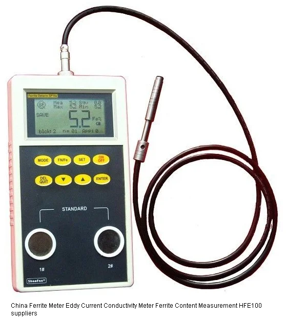 Hfe100 Digital Ferrite Meter Eddy Current Conductivity Meter Buy