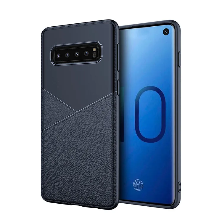 Luxury Shockproof Soft TPU Case For Samsung galaxy S10 Business Style Cover