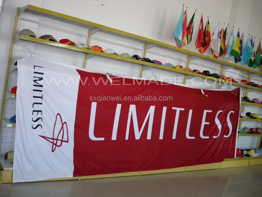 Dubai Market Of Digital Print Flag Banner Advertising Banner Flags