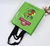 Custom Welcome 140gsm Or Other Color Shiny Tote Shopping Hang Hole Manufacturers Pp Laminated Woven Bags Leno Mesh Bag