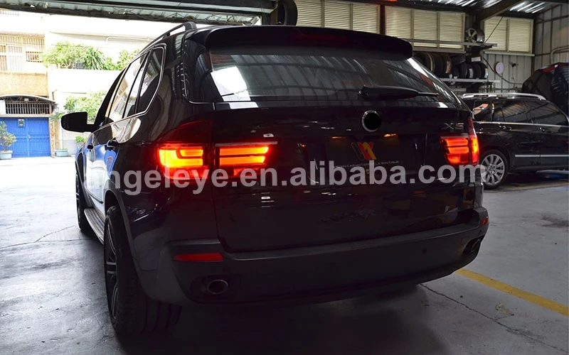 For BMW X5 E70 2007-2013 Rear Lamp SN smoke Black