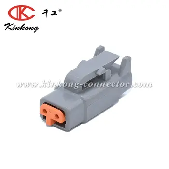 Kinkong 2 Pin Female Waterproof Deutsch Dtm Auto Wire ... 2 pin electrical connectors automotive wiring harnesses 