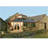 Aluminum Glass House Prefab Laminated Low-e Glass Conservatory Lantern Sunroom Aluminum Winter Garden Green House Design