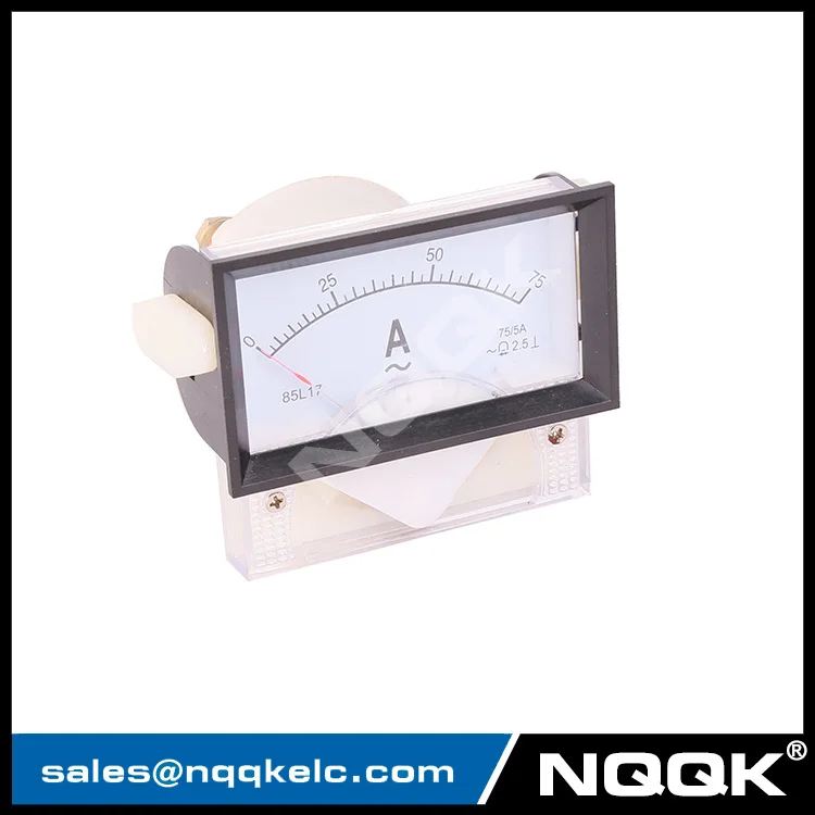 85l17 85 Mm 75 / 5a Moving Iron Type Ac Amp Ammeter Panel Meter Buy