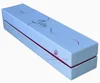Rectangle paper jewelry box for ring necklace bracelet earrings gift storage packaging box velvet insert with lid